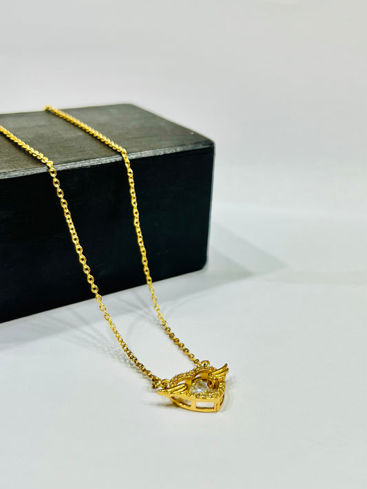 GOLD HEART PENDANT